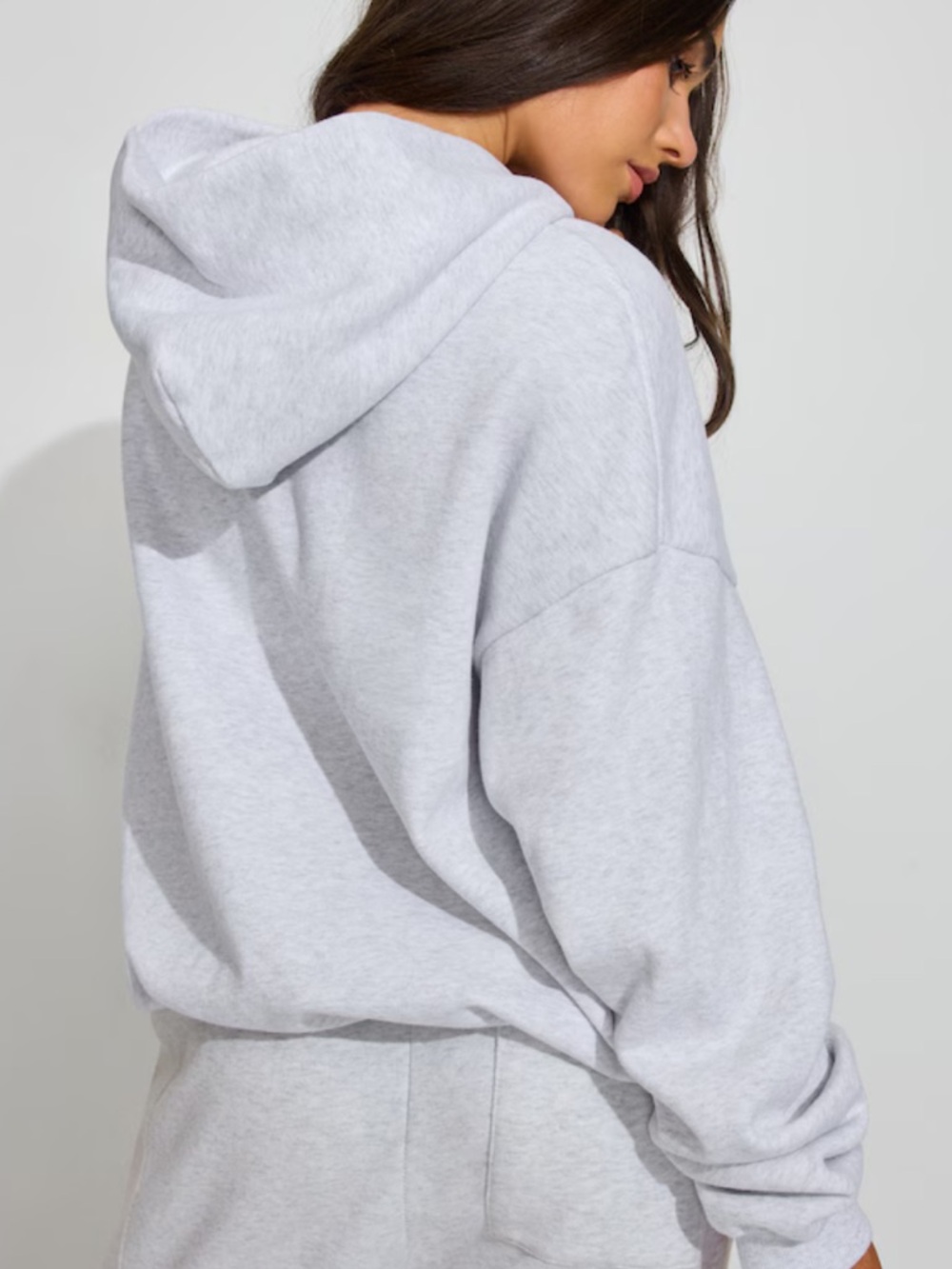Garage UltraFleece Grey Pullover Hoodie Sweatshirt NWT Size L/XL - Picture 2 of 7